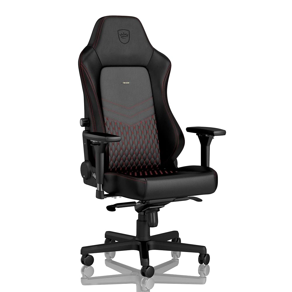 noblechairs HERO Gaming Chair - Office Chair - Real Leather - Racing Seat Design