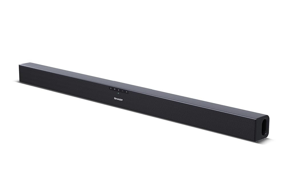 Sharp Soundbar for TV HT-SB140(MT) Slim 150W 2.0 Bluetooth - Black