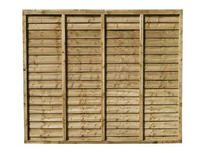 Total Sheds 6x4 Larch Lap Fence Panel