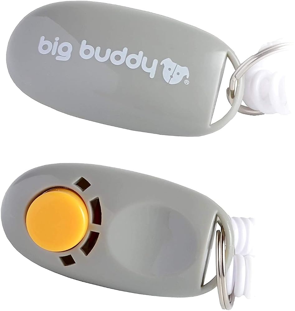 big buddy Professional Behaviour Training Aid Clicker with Elasticated Wrist Strap
