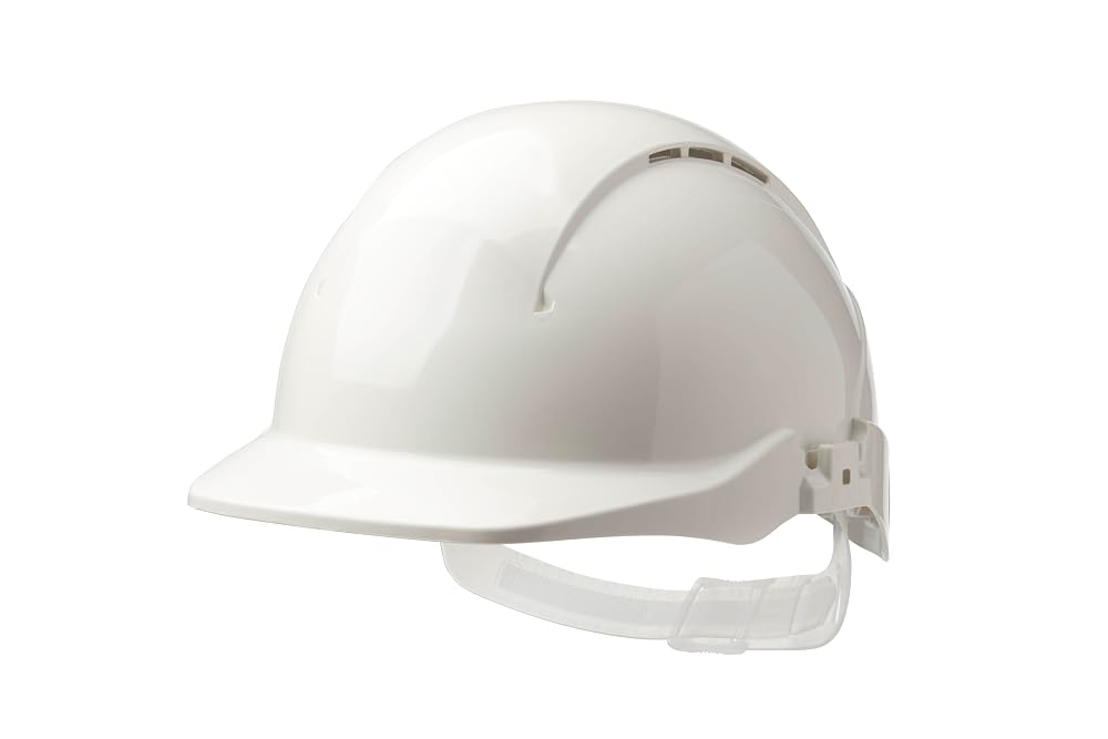 Centurion Concept Safety Hard Hat, Full Peak, Vented, Wheel Ratchet