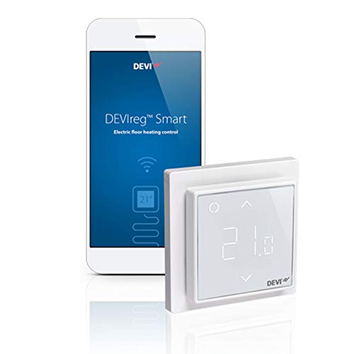 Mi-Heat DEVIreg Smart WiFi Thermostat with Touchscreen, White