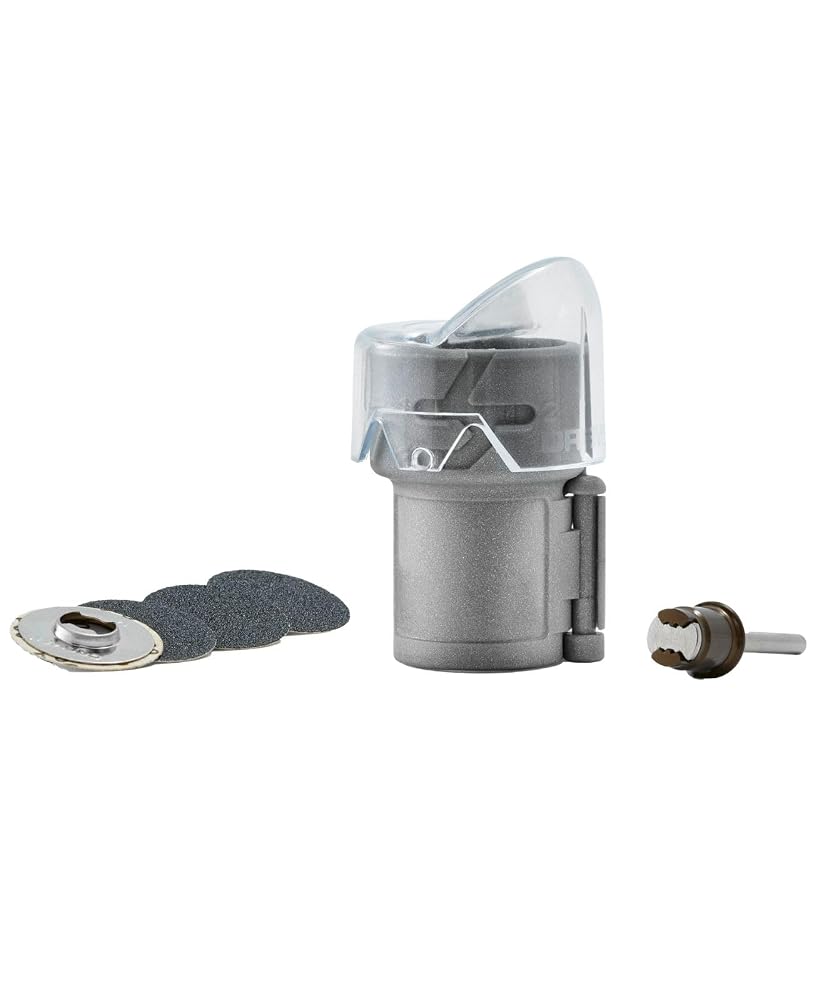 Dremel 7020-PGK Pet Nail Grinder, Quiet Electric Dog Nail File Care Set with 4 Sanding Discs, Safe Alternative to Nail Clippers