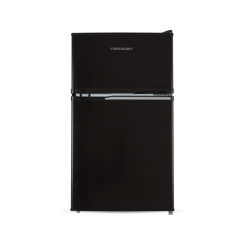 Cookology 87L Under-Counter Fridge Freezer - Black