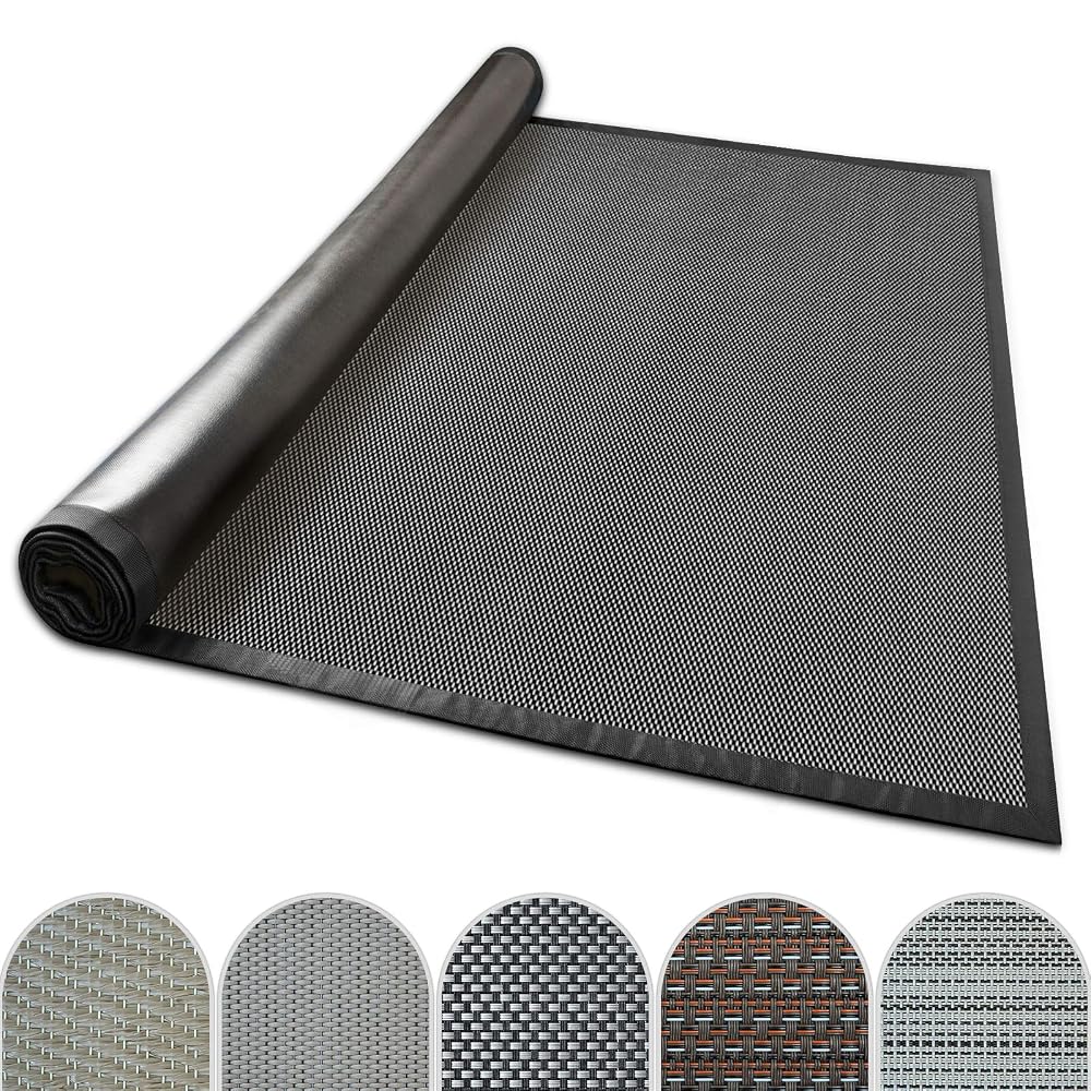 casa pura Outdoor Rug with Border, Weatherproof and Non-Slip, Lucca, 160 x 230cm