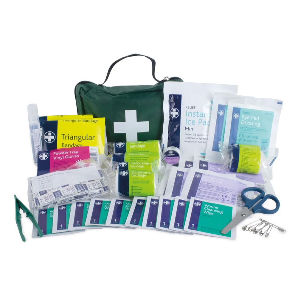Reliance Medical Premium First Aid Kit for Home, Car, Holiday and Workplace, 90 Piece