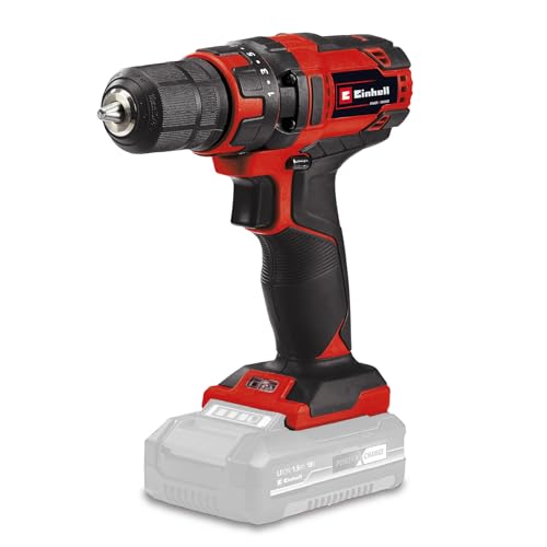 Einhell Cordless Drill with Battery and Charger 18V Power X-Change, 35Nm, 2-in-1 Combi Drill and Screwdriver (TC-CD 18/35 Li)
