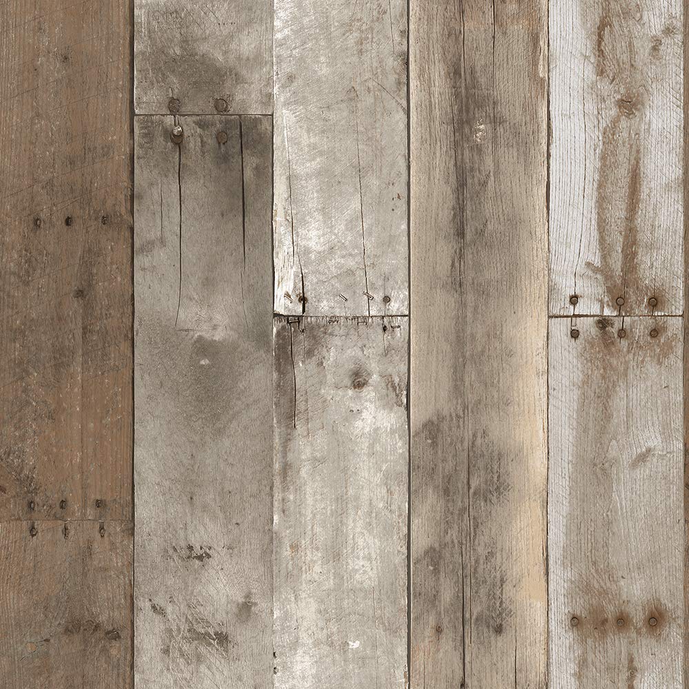 Tempaper RE555 Removable Peel and Stick Wallpaper, 20.5" x 16.5', Weathered