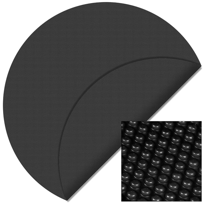 WilTec Pool Solar Heating Cover, Round Ø 3.6m, 140 Micron Solar Blanket for Above Ground Pools