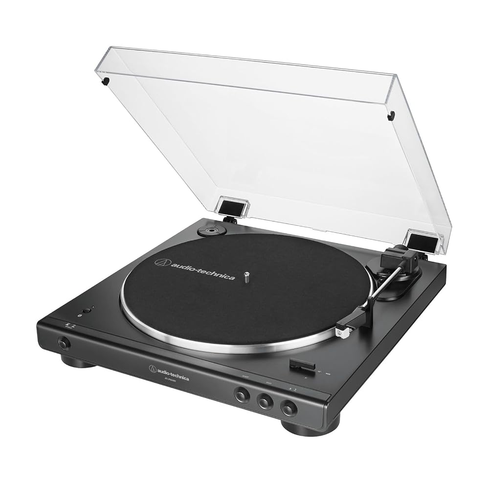 Audio-Technica LP60XBTWH Full Automatic Wireless Belt-Drive Turntable, White