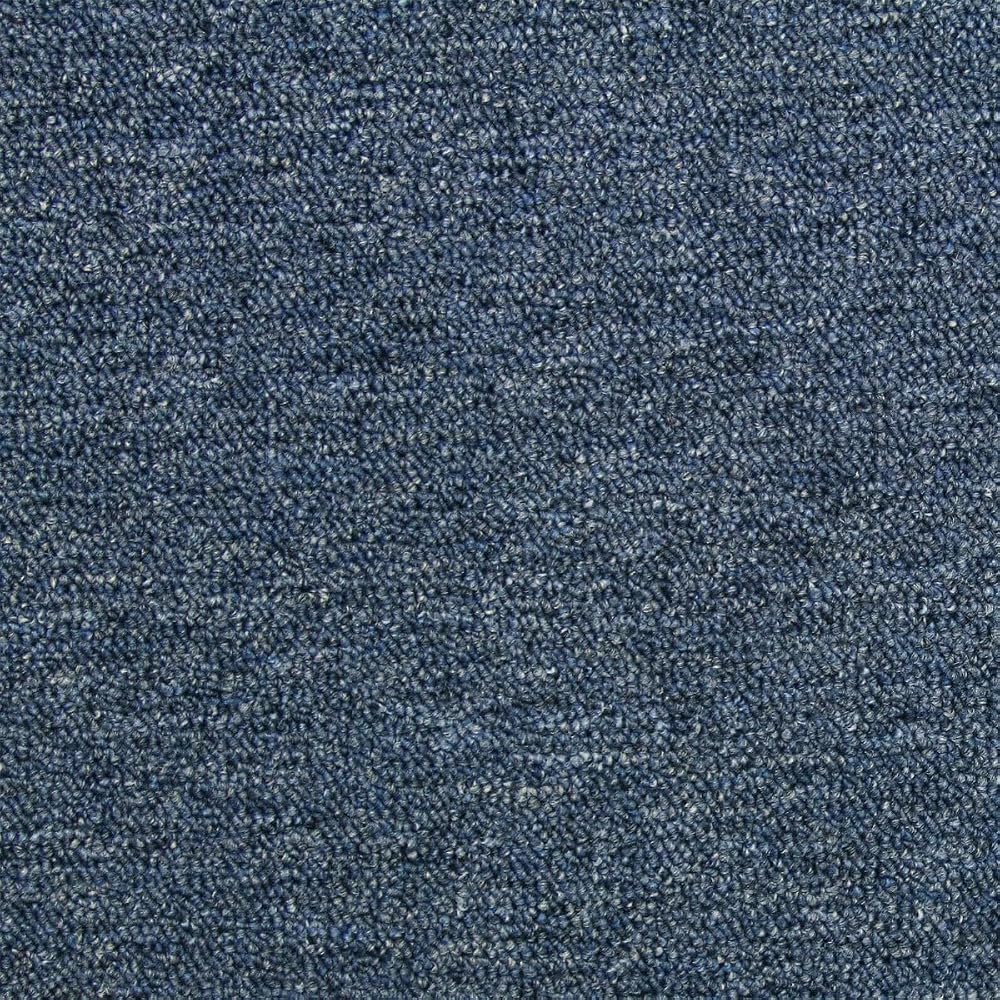 Monster Shop 20 x Carpet Tiles Storm Blue Square Metres Commercial Hard Wearing Heavy Duty Domestic Premium Office Home Flooring 50cm x 50cm 5m2