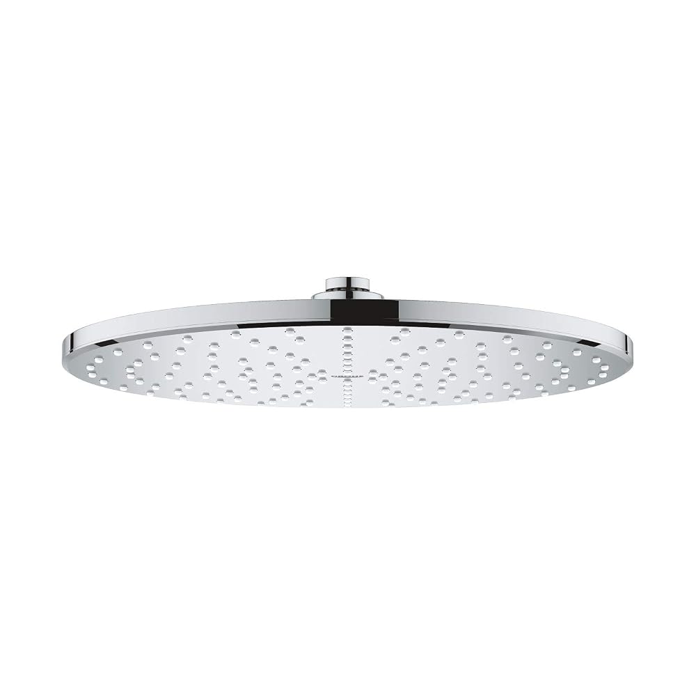 GROHE Rainshower 310 Mono Head Shower, 310mm Shower Head, Chrome Finish, Round Shape