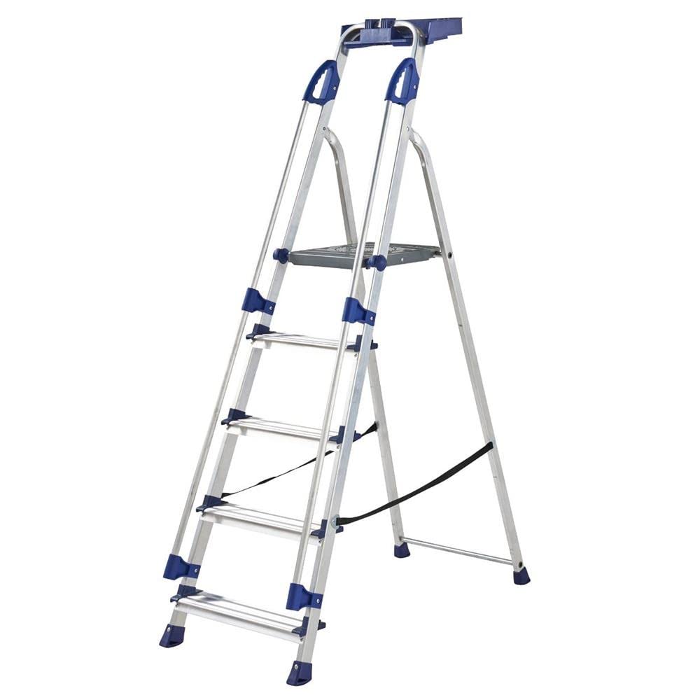 Werner 705 Series Aluminium Workstation Stepladder (5 Step)