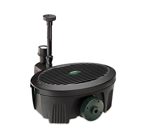 Blagdon Liberty Solar Recharge Pond Pump with LED Light Ring