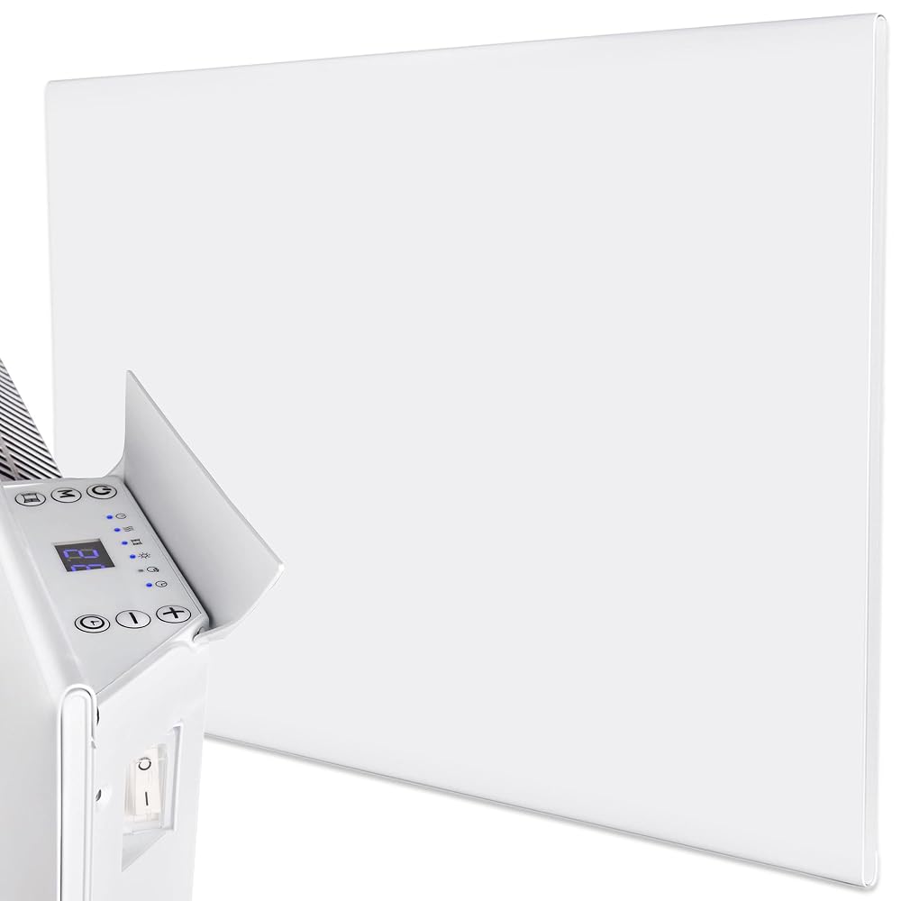 MYLEK Panel Heater Radiator Electric 1.5kW with Digital Thermostat