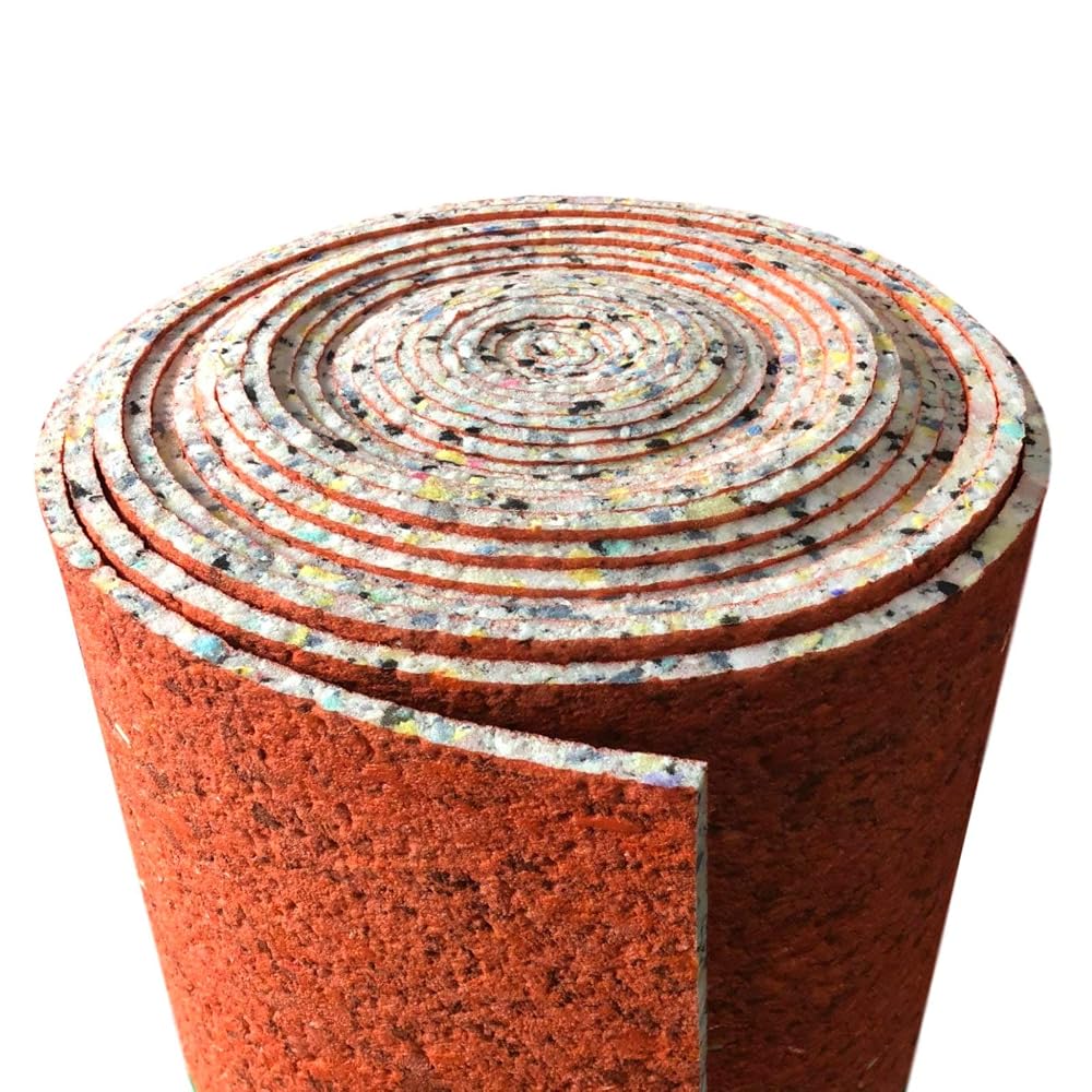 8mm Thick PU Foam Carpet Underlay, 15m² Per Roll