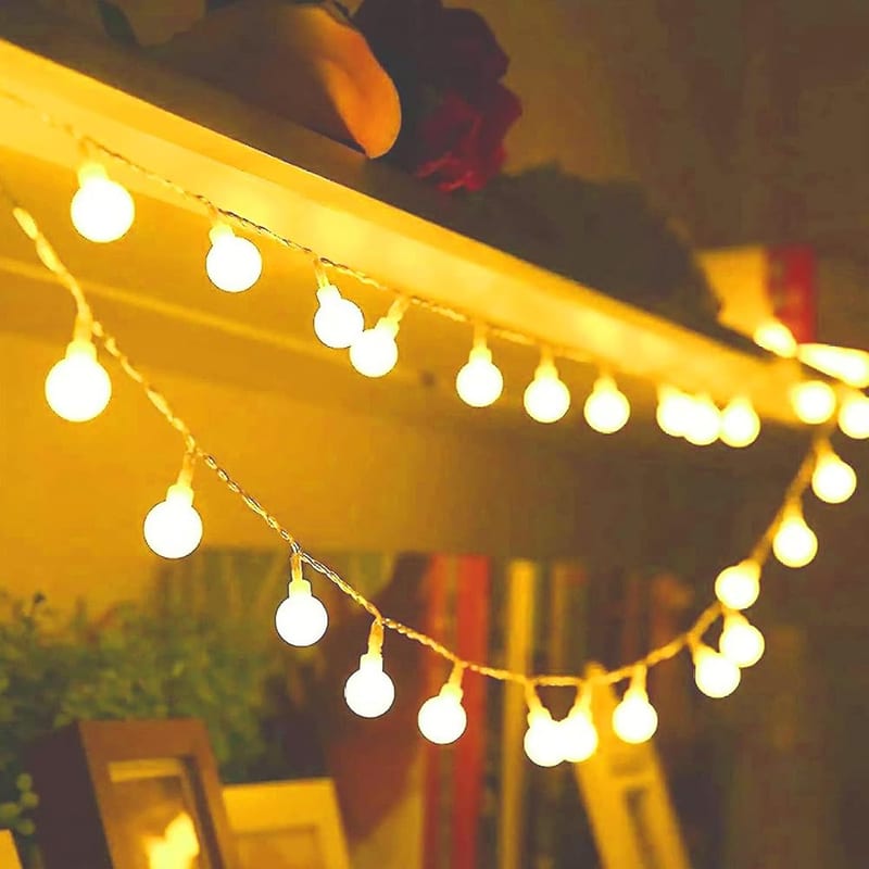 Battery Fairy Lights, Christmas Lights Battery Powered with 8 Lighting Modes, 16ft 50 LEDs, Waterproof