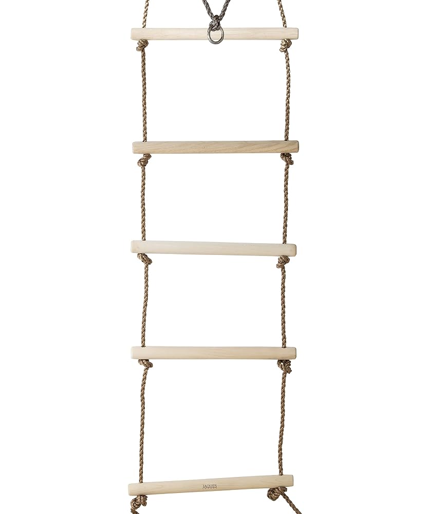 Jaques of London Garden Rope Ladder - Outdoor Climbing Accessory for Kids, Trading Since 1795