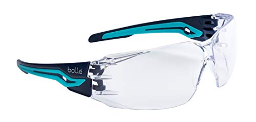 Bolle Silex Clear Safety Glasses Personal Protective Equipment PPE Safety Workwear Glasses Eye Protection Safety Bolle eyewear – 1 pair – Clear