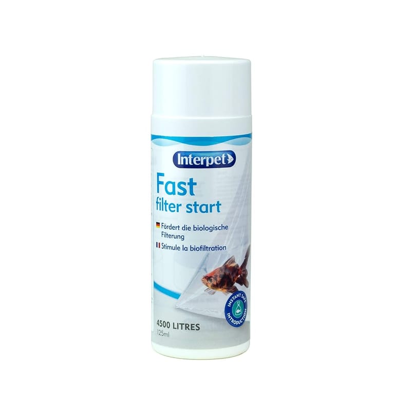 Interpet Fast Filter Start 80241, for Better Biofiltration in Your Aquarium, 125ml