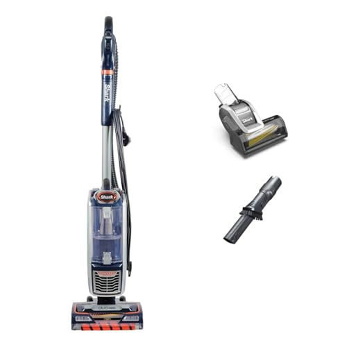 Shark Corded Upright Vacuum Cleaner,0.83L, Pet Model, Navy/Orange, 750W
