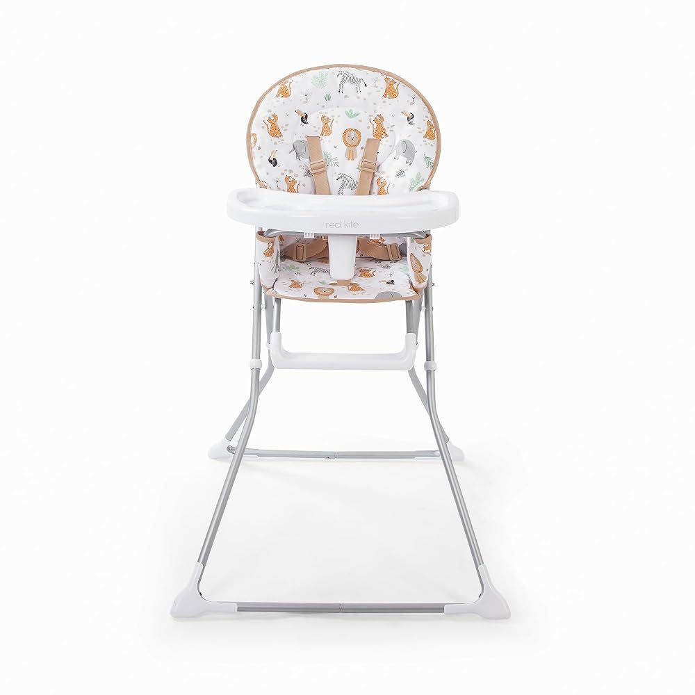 Red Kite Feed Me Compact Folding Highchair, Jungle Tots