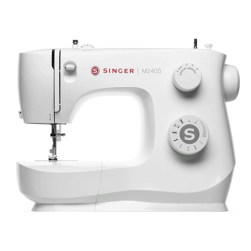 Singer M2405 Sewing Machine, White
