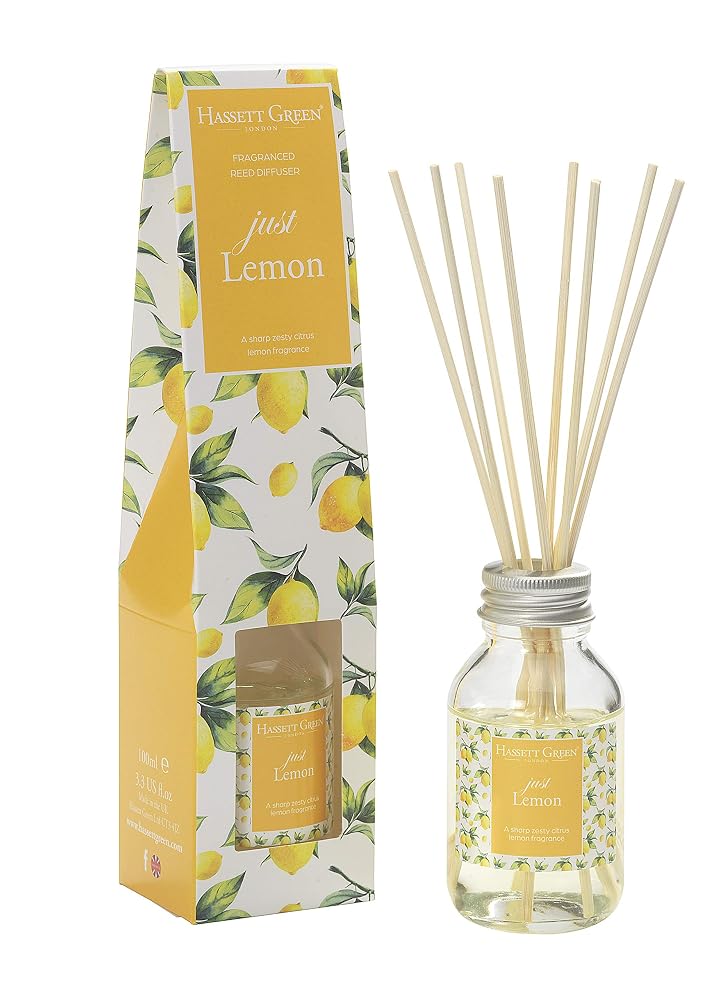 Hassett Green London Just Lemon Diffuser, 100ml