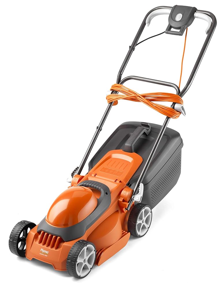 Flymo EasiStore 300R Electric Rotary Lawn Mower, 30cm