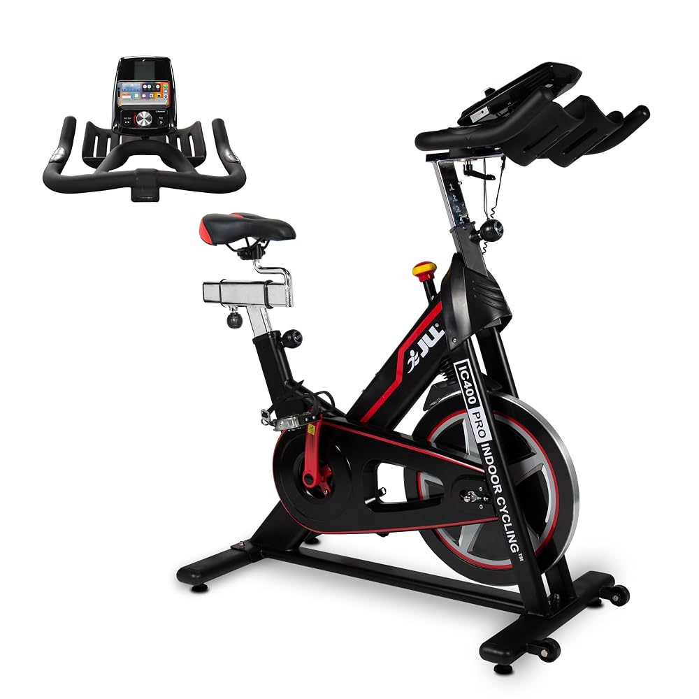 JLL IC400 Pro Exercise Bike for Home Use, 22kg Flywheel, Magnetic Resistance