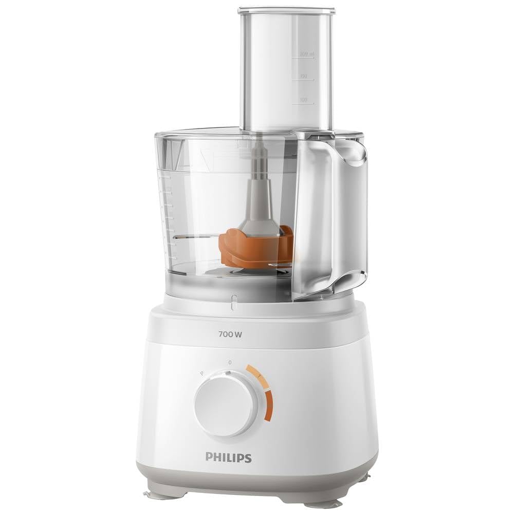 Philips Daily Collection HR7320/00 Food Processor, 2.1L, White, 700W