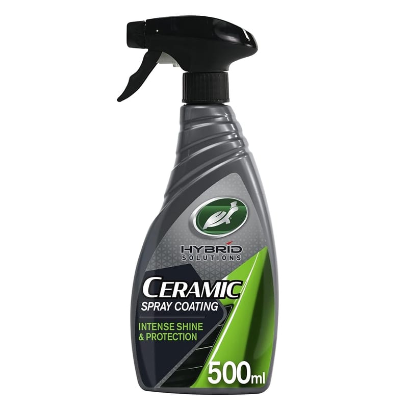 Turtle Wax Hybrid Solutions Ceramic Spray Coating, High Shine Car Wax, Durable Paint Protection, Extreme Water Beading Action, Safe for Glass, Wheels, Trim and More, 500ml