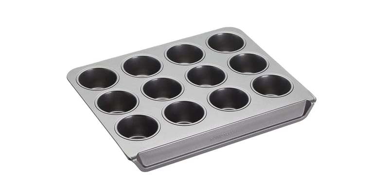 MasterClass Smart Stack 12 Hole Muffin Tin, PFAS-Free Non-Stick Bakeware, 37 x 29cm