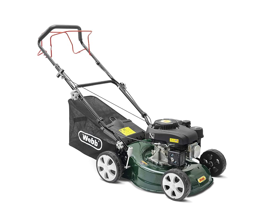Webb WER410SP 16"/41cm Self Propelled Rotary Petrol Lawnmower
