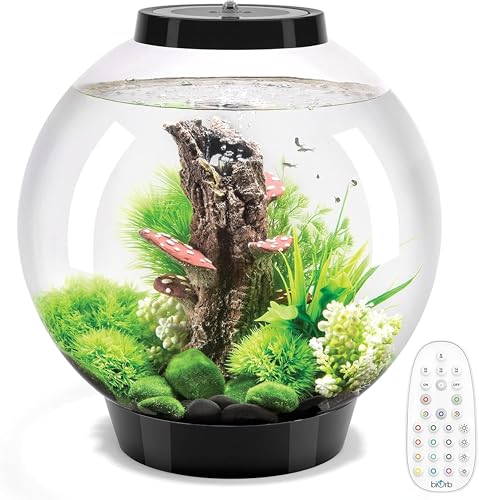biOrb Classic 30 Acrylic Aquarium Black, MCR Multi-Colour Remote LED