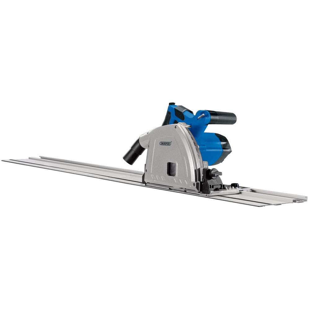 Draper 57341 1200W Plunge Saw 230V, 165mm Blade with Guide Rails