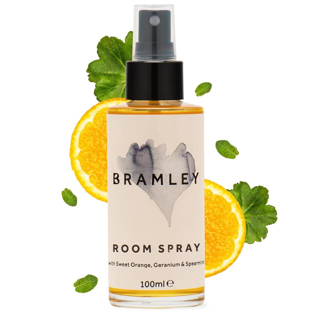 Bramley Room Spray, 100ml, Sweet Orange, Geranium & Spearmint