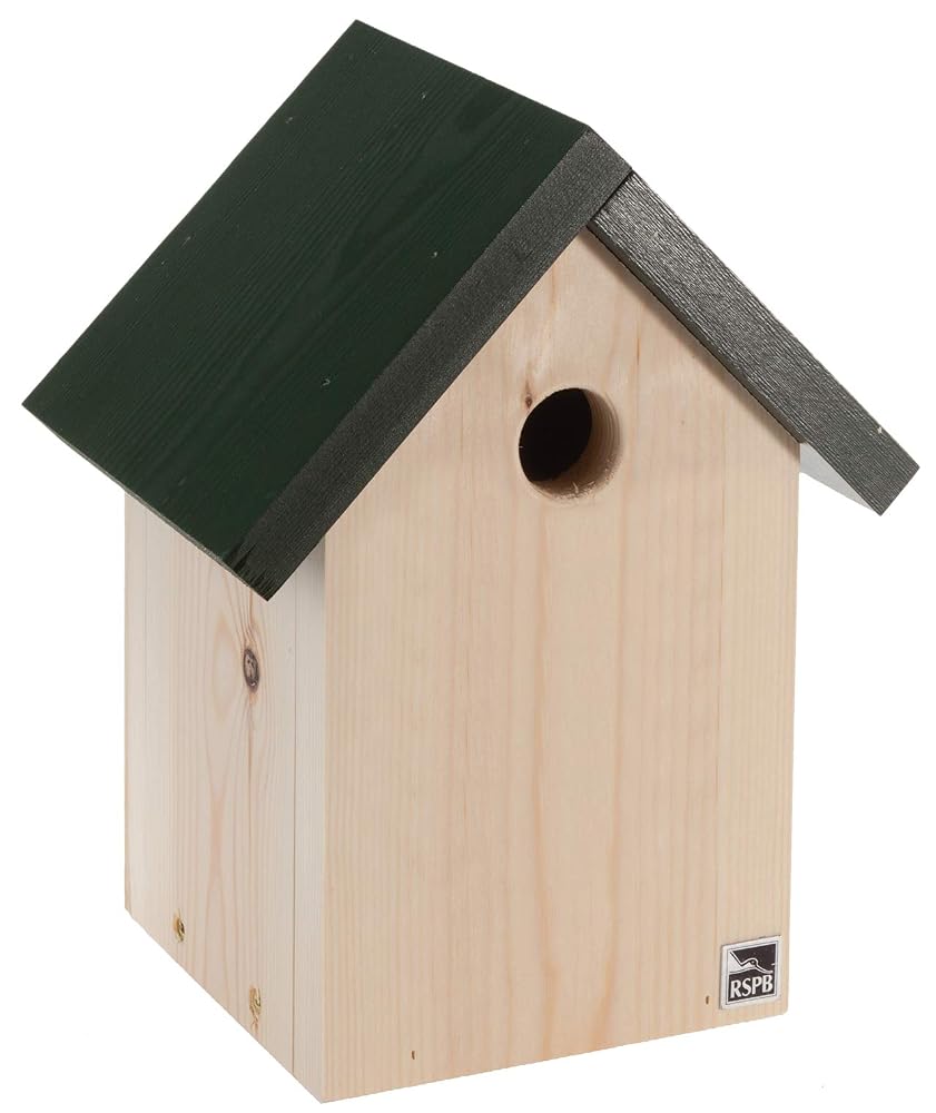RSPB Wooden Apex Classic Wild Garden Bird Box