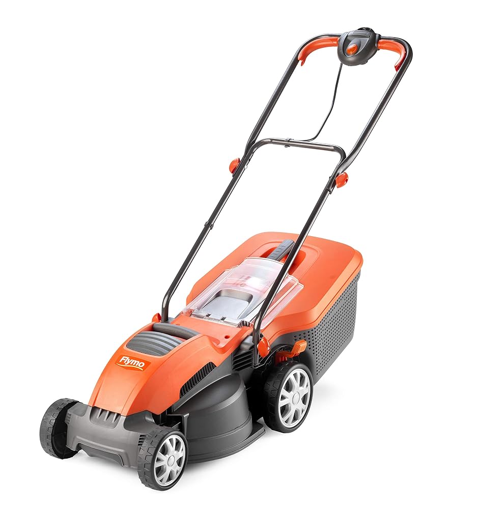 Flymo Speedi-Mo 360VC Electric Rotary Lawn Mower, 1500W, 36cm Cutting Width