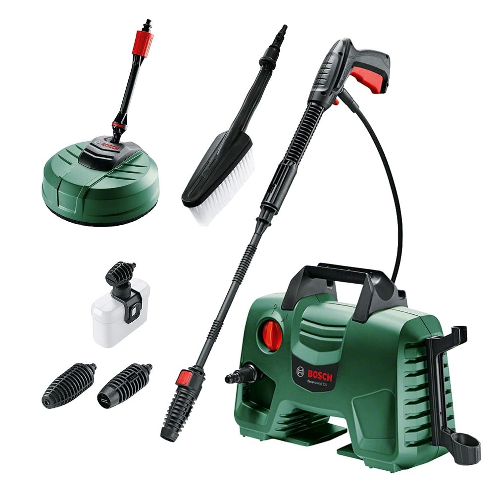 Bosch High Pressure Washer EasyAquatak 120, Home and Car Kit Included