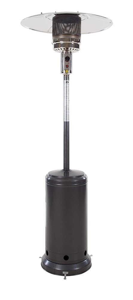 Sunred Patio Gas Heater, Freestanding Outdoor Warmer with Hidden Gas Cylinder Storage