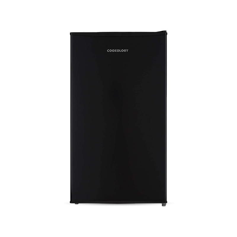 Cookology 93L Freestanding Under-Counter Fridge with Chiller Box - Black