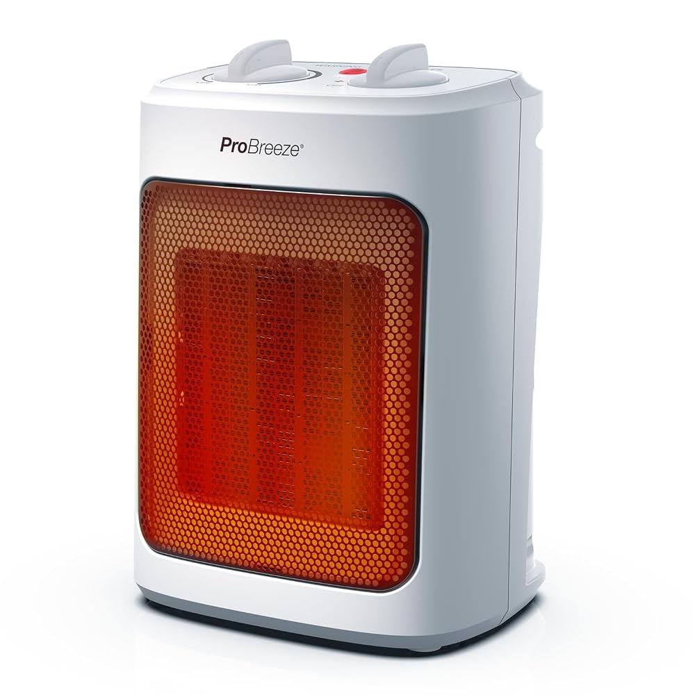 Pro Breeze 2000W Mini Ceramic Fan Heater