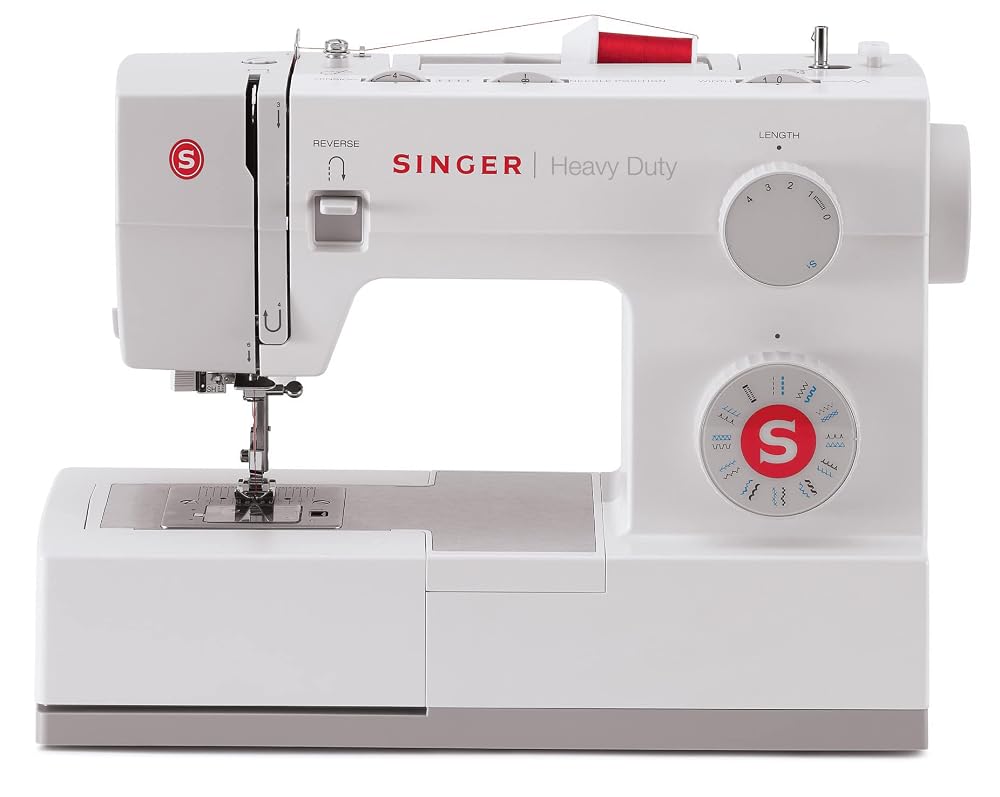 Singer Heavy Duty 5523 Sewing Machine, White