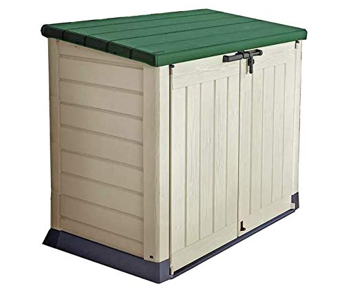Keter Store It Out Max 1200L Shed, Beige/Green