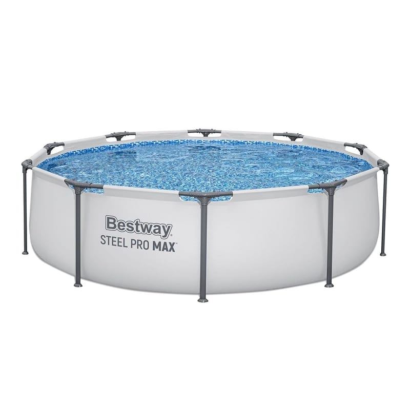 Bestway Steel Pro MAX 10ft x 30in / 3.05m x 76cm Round Above Ground Pool with Filter Pump