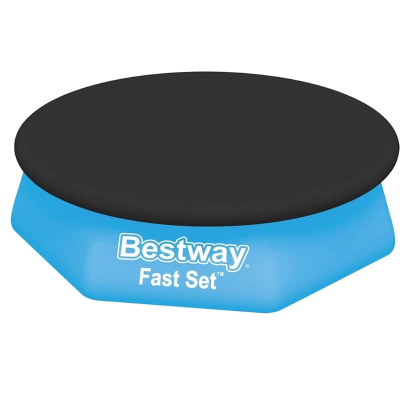 Bestway 58032 Flowclear Cover for Fast Set Pools, Black, 280 cm