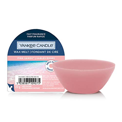 Yankee Candle Wax Melts | Pink Sands | Up to 8 Hours of Fragrance | 1 Count