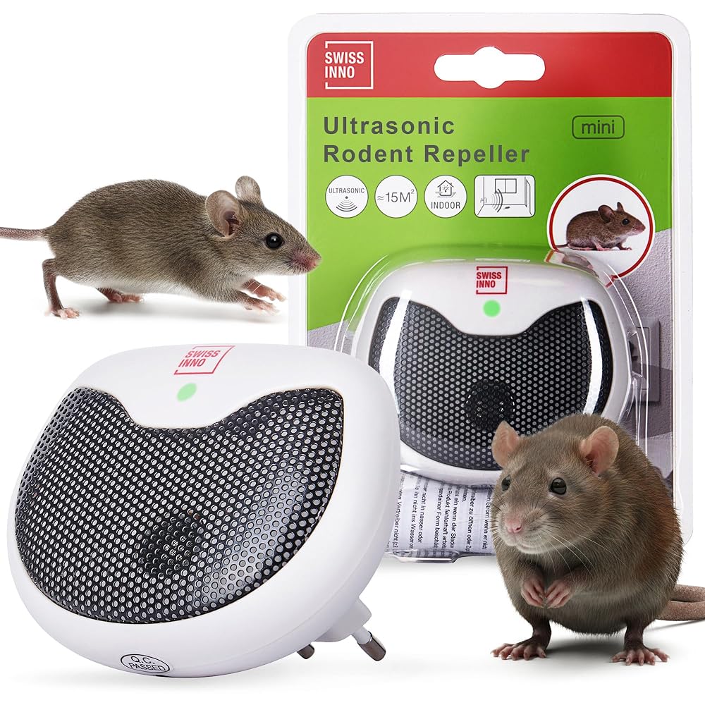 VNEED Ultrasonic Pest Repeller, Indoor Electronic Repellent Plug In Pest Control for Mice, Cockroaches, Ants, Fly, Mosquitoes