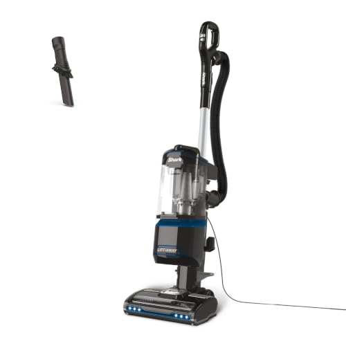Shark Corded Upright Vacuum Cleaner 1.1L, Blue/Black, NV602UK